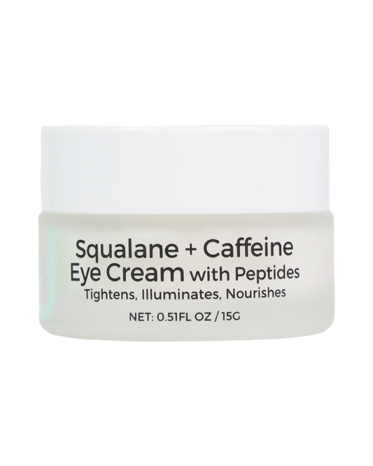 Squalane + Caffeine Eye Cream with Peptides